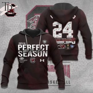 2023-2024 Perfect Season South Carolina Gamecocks Women’s Basketball National Champions Hoodie