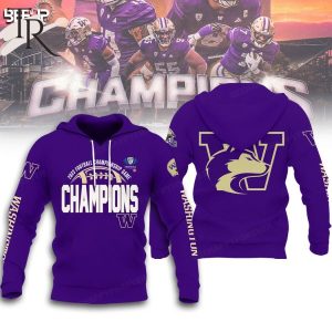 2023 Football Championship Game Washington Huskies Champions Hoodie