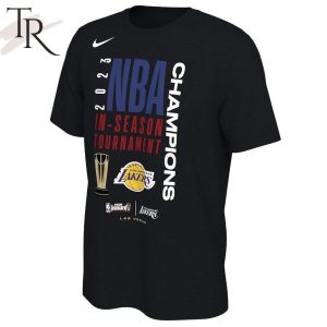 2023 NBA In-Season Tournament Champions Los Angeles Lakers T-Shirt