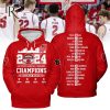 2024 Big Ten Men’s Basketball Tournament Champions Wisconsin Badgers Hoodie