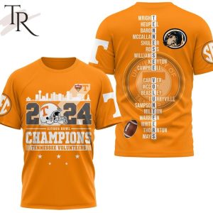 2024 Citrus Bowl Champions Tennessee Volunteers 3D Shirt