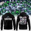 2024 History Made Back To Back To Back Kelly Cup Champions Florida Everblades Hoodie – Black