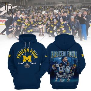 2024 Men’s Frozen Four Michigan Wolverines Hoodie