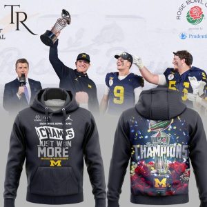 2024 Rose Bowl Game Champs Just Won More Michigan Wolverines Hoodie