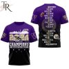 2024 Sugar Bowl Champions Washington Huskies 3D Shirt