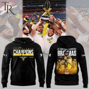 2024 XFL Conference Champions San Antonio Brahmas Hoodie – Black