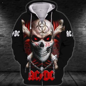 ACDC 50th Anniversary 3D All Over Print 3D 2023 TShirt Hoodie