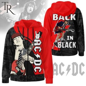 ACDC Back In Black Hoodie