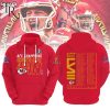 AFC Champions Kansas City Chiefs Are All In Super Bowl LVIII Hoodie – Red