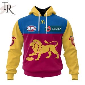 AFL Brisbane Lions Personalized 2024 Home Hoodie