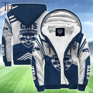 AFL Geelong Cats FC Fleece Hoodie Limited Edition