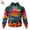 AFL Gold Coast Suns Special NAIDOC Week 2024 Keep The Fire Burning Design Hoodie