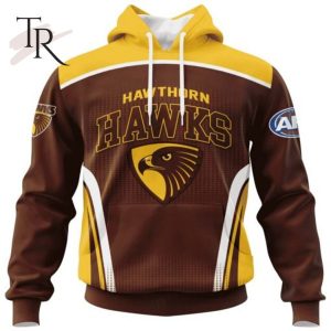 AFL Hawthorn Football Club Special Sideline Design Hoodie