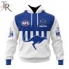 AFL North Melbourne Football Club Personalized 2024 Away Hoodie