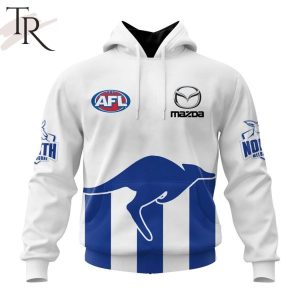 AFL North Melbourne Football Club Personalized 2024 Bounding Roo Hoodie