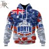 AFL North Melbourne Football Club Special ANZAC Day Design Lest We Forget Hoodie