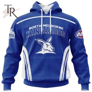 AFL North Melbourne Football Club Special Sideline Design Hoodie