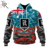 AFL Port Adelaide Football Club Special ANZAC Day Design Lest We Forget Hoodie