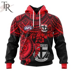 AFL St Kilda Football Club Polynesian Concept Kits Hoodie