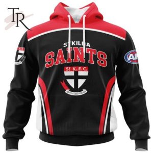 AFL St Kilda Football Club Special Sideline Design Hoodie