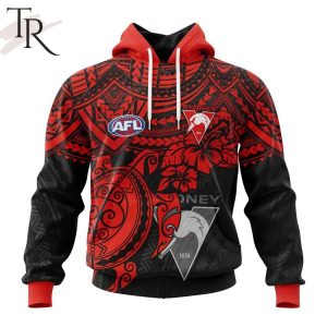 AFL Sydney Swans Polynesian Concept Kits Hoodie