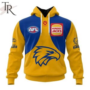 AFL West Coast Eagles Personalized 2024 Clash Hoodie