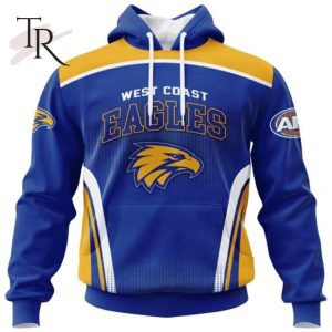 AFL West Coast Eagles Special Sideline Design Hoodie