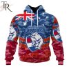 AFL Western Bulldogs Special ANZAC Day Design Lest We Forget Hoodie