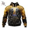 AFL Western Bulldogs Special Skull Art Design Hoodie