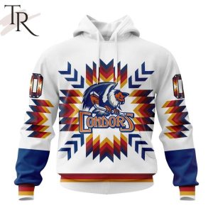 AHL Bakersfield Condors Special Design With Native Pattern Hoodie