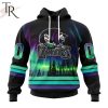 AHL Bakersfield Condors Special Design With Northern Lights Hoodie