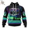 AHL Belleville Senators Special Design With Northern Lights Hoodie