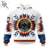 AHL Cleveland Monsters Special Design With Native Pattern Hoodie