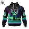 AHL Coachella Valley Firebirds Special Design With Northern Lights Hoodie