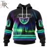 AHL Lehigh Valley Phantoms Special Design With Northern Lights Hoodie