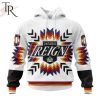 AHL Ontario Reign Special Design With Native Pattern Hoodie