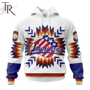 AHL Rochester Americans Special Design With Native Pattern Hoodie