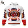 AHL Rockford IceHogs Special Design With Native Pattern Hoodie