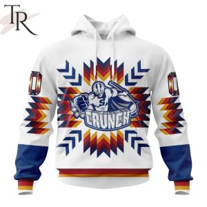 AHL Syracuse Crunch Special Design With Native Pattern Hoodie