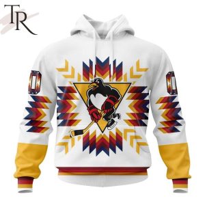 AHL Wilkes-Barre Scranton Penguins Special Design With Native Pattern Hoodie