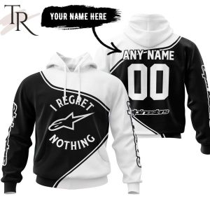 Alpinestars I Regret Nothing – White Hoodie