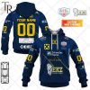 Alps Hockey League EK Zeller Eisbaren Jersey Style Hoodie