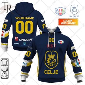 Alps Hockey League HK RST Pellet CELJE Jersey Style Hoodie