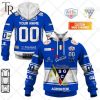 Alps Hockey League Hafro Cortina Hockey Jersey Style Hoodie