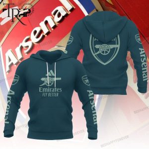 Arsenal 23 24 European Presentation Hoodie