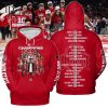 B1G 2023-24 Regular Season Champions Ohio State Buckeyes Hoodie