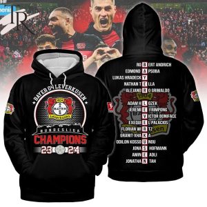 Bayer 04 Leverkusen Bundesliga Champions 23-24 Hoodie