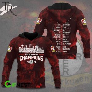 Bayer 04 Leverkusen Champions 2024 Hoodie