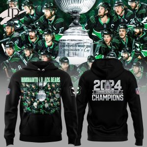 Binghamton Black Bears 2024 Commissioners Cup Champions Hoodie