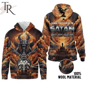 Black Sabbath Leave The Earth To Satan And His Slaves Hoodie